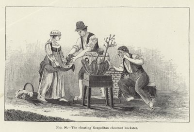 Il truffatore napoletano di castagne da American School