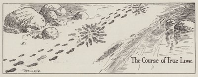 Il confuso cammino del vero amore (litografia) da American School