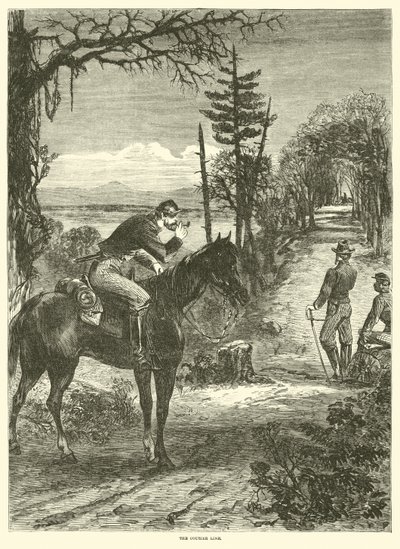 La linea del corriere, aprile 1863 da American School