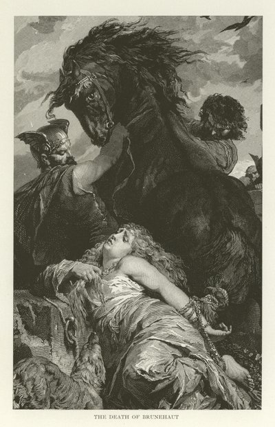 La morte di Brunehaut da American School