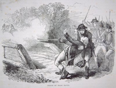 La morte di Isaac Davis al Concord Bridge da American School