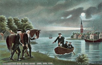 Il viaggio di mezzanotte di Paul Revere da American School
