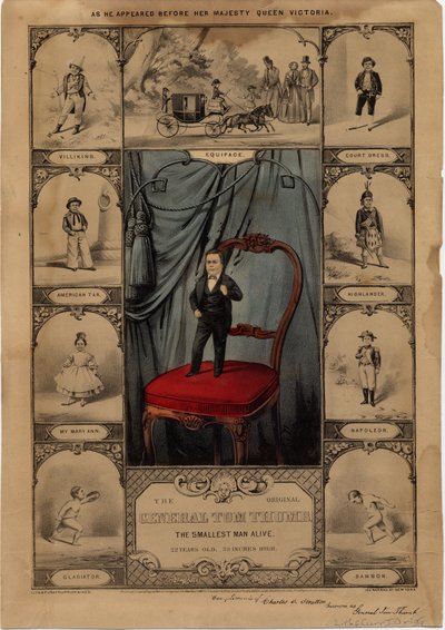 Il vero Generale Tom Thumb: l