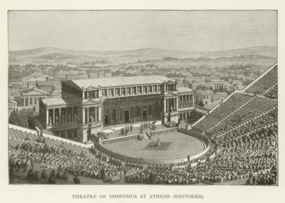 Teatro di Dionisio ad Atene, restaurato da American School