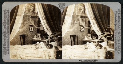 Il loro angelo custode, 1897 (stereografia) da American School