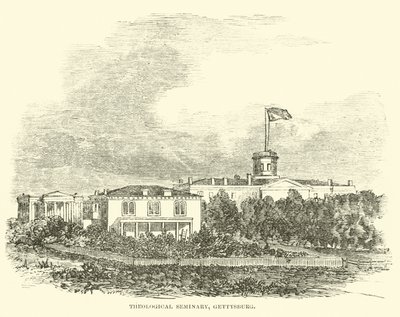 Seminario teologico, Gettysburg, luglio 1863 da American School