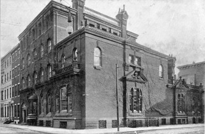 Residenza di Thomas Alexander Scott, S. Rittenhouse Square, angolo di 18th St. da American School