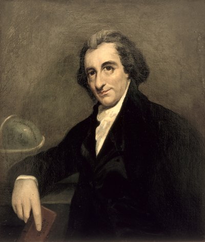Thomas Paine (1737-1809) da American School