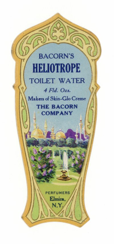 Etichetta Toilet Water, Heliotrope da American School