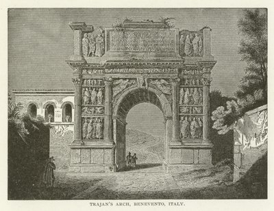 Arco di Traiano, Benevento, Italia da American School