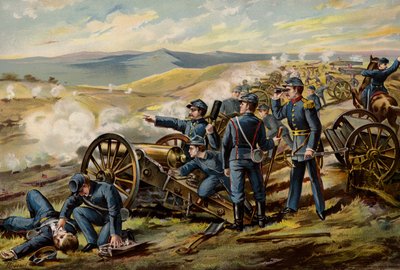 Esercito degli Stati Uniti, Batterie da Campo, Malvern Hill da American School