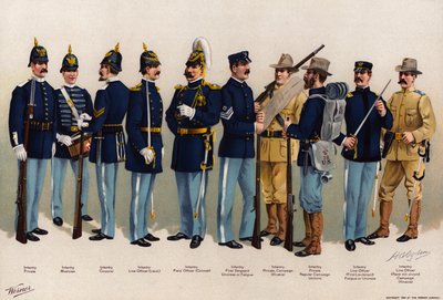 US Army, uniformi da American School