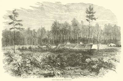 Opere unioniste sulla Weldon Road, agosto 1864 da American School