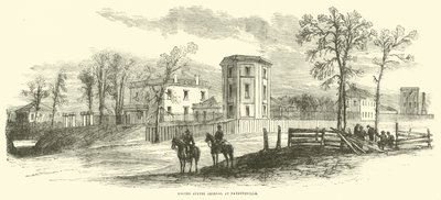 Arsenale degli Stati Uniti a Fayetteville, marzo 1865 da American School