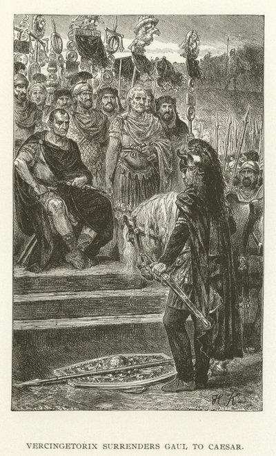 Vercingetorige si arrende a Cesare da American School