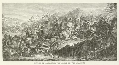 Vittoria di Alessandro Magno al Granico da American School