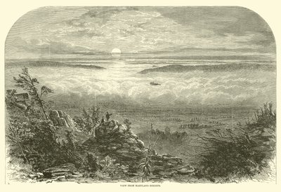 Vista da Maryland Heights, settembre 1862 da American School