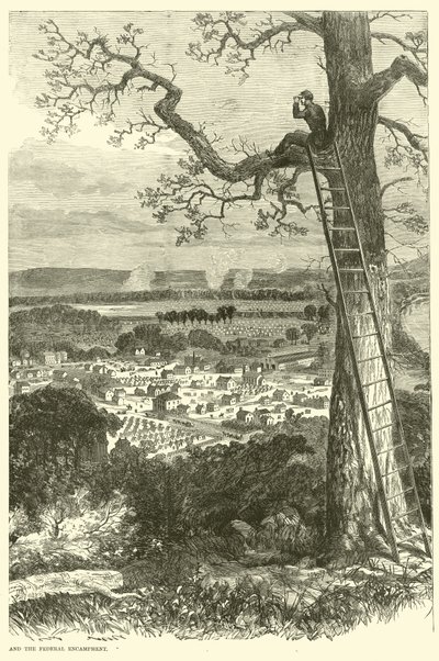 Veduta di Chattanooga e dell