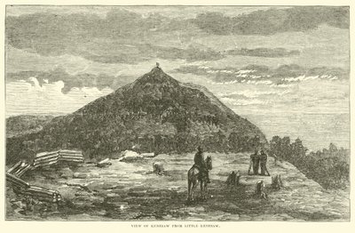 Veduta di Kenesaw da Little Kenesaw, giugno 1864 da American School