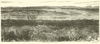 Veduta di Knoxville da Keiths Hills, novembre 1863 da American School