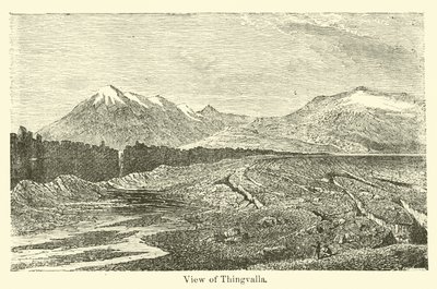 Veduta di Thingvalla da American School