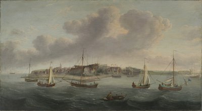 Veduta di un Porto, 1760 da American School