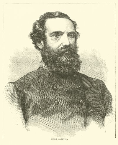 Wade Hampton, febbraio 1865 da American School