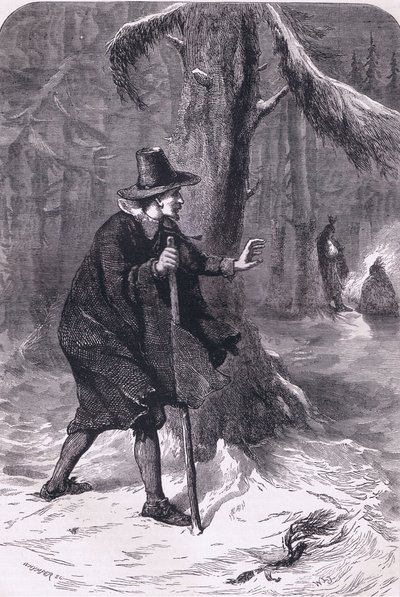 William nella foresta, illustrazione da Cassell