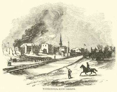 Winnsborough, Carolina del Sud, febbraio 1865 da American School