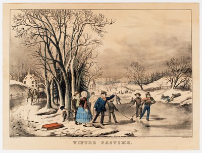 Passatempo invernale, c.1800-10 da American School