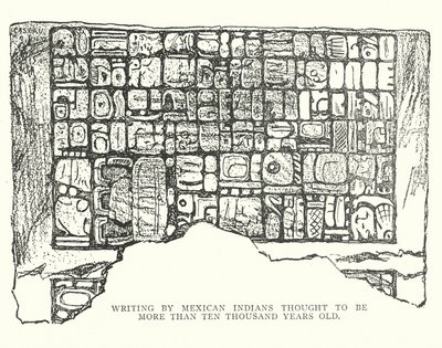 Scrittura degli indiani messicani ritenuta di oltre 10.000 anni fa da American School