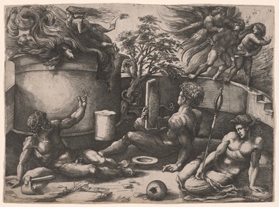 Allegoria della cacciata dal Paradiso e del sacrificio di Abele da Amico Aspertini
