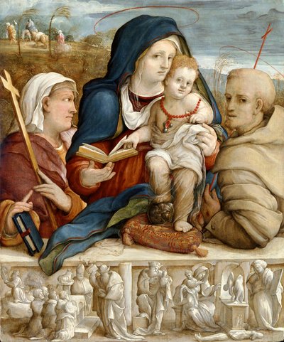 Vergine e Bambino tra Sant