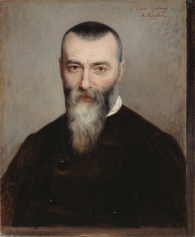 Ritratto di Alphonse Karr 1808-1890, 1865 da Amélie Burdin