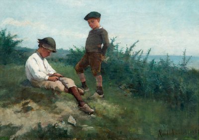 Ragazzi in riva al mare da Amélie Lundahl
