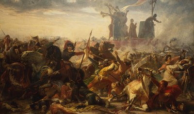 Battaglia di Legnano, 29 maggio 1176, c.1860 da Amos Cassioli