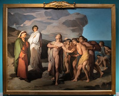 Dante e Casella da Amos Cassioli