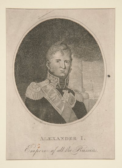 Alessandro I, Imperatore di tutte le Russie da Amos Doolittle