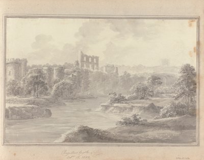 Vedute in Inghilterra, Scozia e Galles: Castello di Chepstow, 15 ottobre 1802 da Amos Green