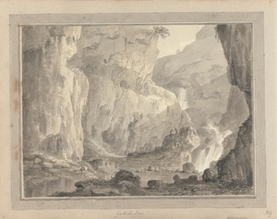 Vedute in Inghilterra, Scozia e Galles: Gordale Scar da Amos Green