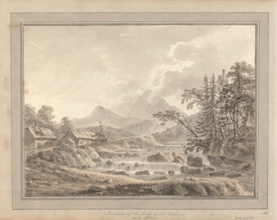 Vedute in Inghilterra, Scozia e Galles: Tour in Scozia; Giunzione del Lochy e del Dochart vicino a Killin da Amos Green