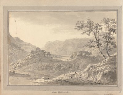Vedute in Inghilterra, Scozia e Galles: Tour in Scozia; Vicino al lago Wyburn da Amos Green