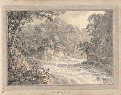 Vedute in Inghilterra, Scozia e Galles: Tour in Scozia; Scena sopra il Corie Lin da Amos Green