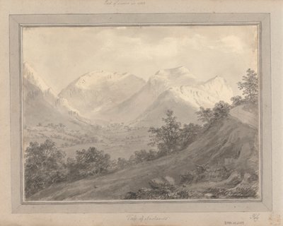 Vedute in Inghilterra, Scozia e Galles; Tour in Scozia: Valle di Newlands, AG da Amos Green