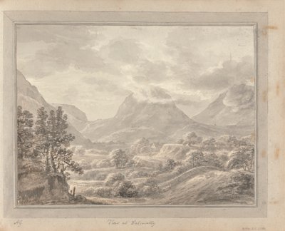 Vedute in Inghilterra, Scozia e Galles: Tour in Scozia; Vista a Dalmally da Amos Green