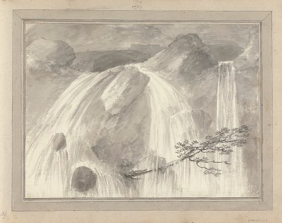 Vedute in Inghilterra, Scozia e Galles: Cascata, vedute nel 1799 da Amos Green