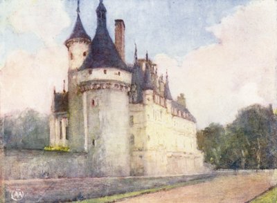 Chenonceaux dal giardino da Amy B. Atkinson