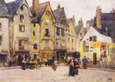 Place Plumereau, Tours da Amy B. Atkinson