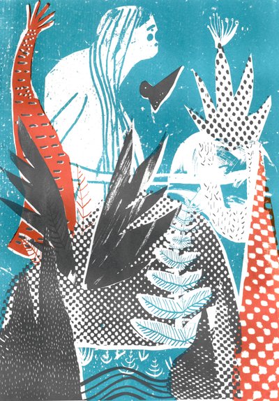 Moduli 5, 2015 (stampa schermo) da Amy Louise Evans