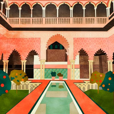 Alhambra, Granada, Spagna da Ana Rut Bre